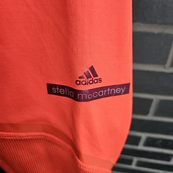 Adidas by Stella McCartney Women's Orange Athletic Leggings Gym Exercise Size S - Picture 7 of 17